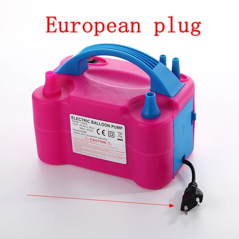 Balloon Pump Hand - Hohe Spannung Doppel Loch AC Aufblasbare