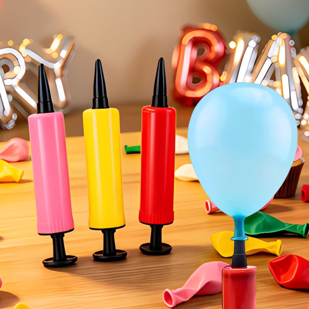Balloon Pump Hand - 1/5/8 Stück Handballonpumpe in verschiedenen Farben,