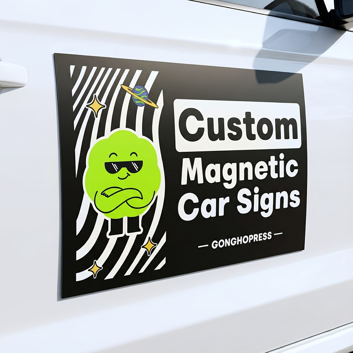 Event Support - Anpassbare Magnetische Autoaufkleber – Ideal für