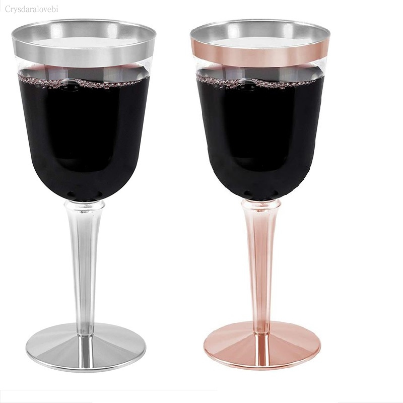 Plastic Cup 50Pcs - 25 stücke-50 stücke klare Hartplastik Phantasie