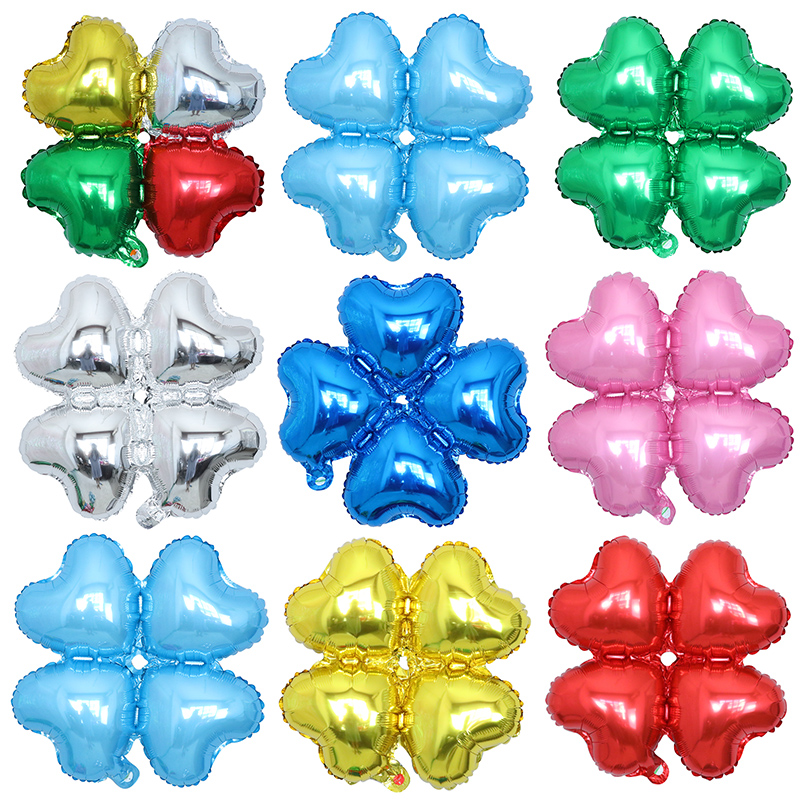 Balloon Arch Kit - 10 Stück 18 Zoll 4 Blütenblätter