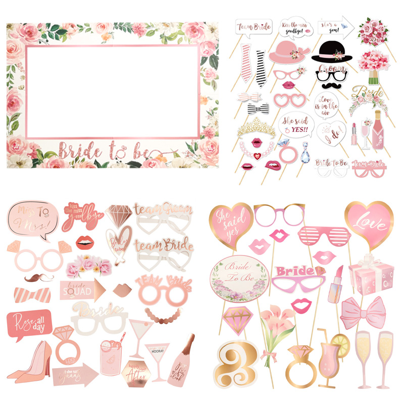 Photo Booth Frame - Braut Zu Werden Photo Booth Requisiten