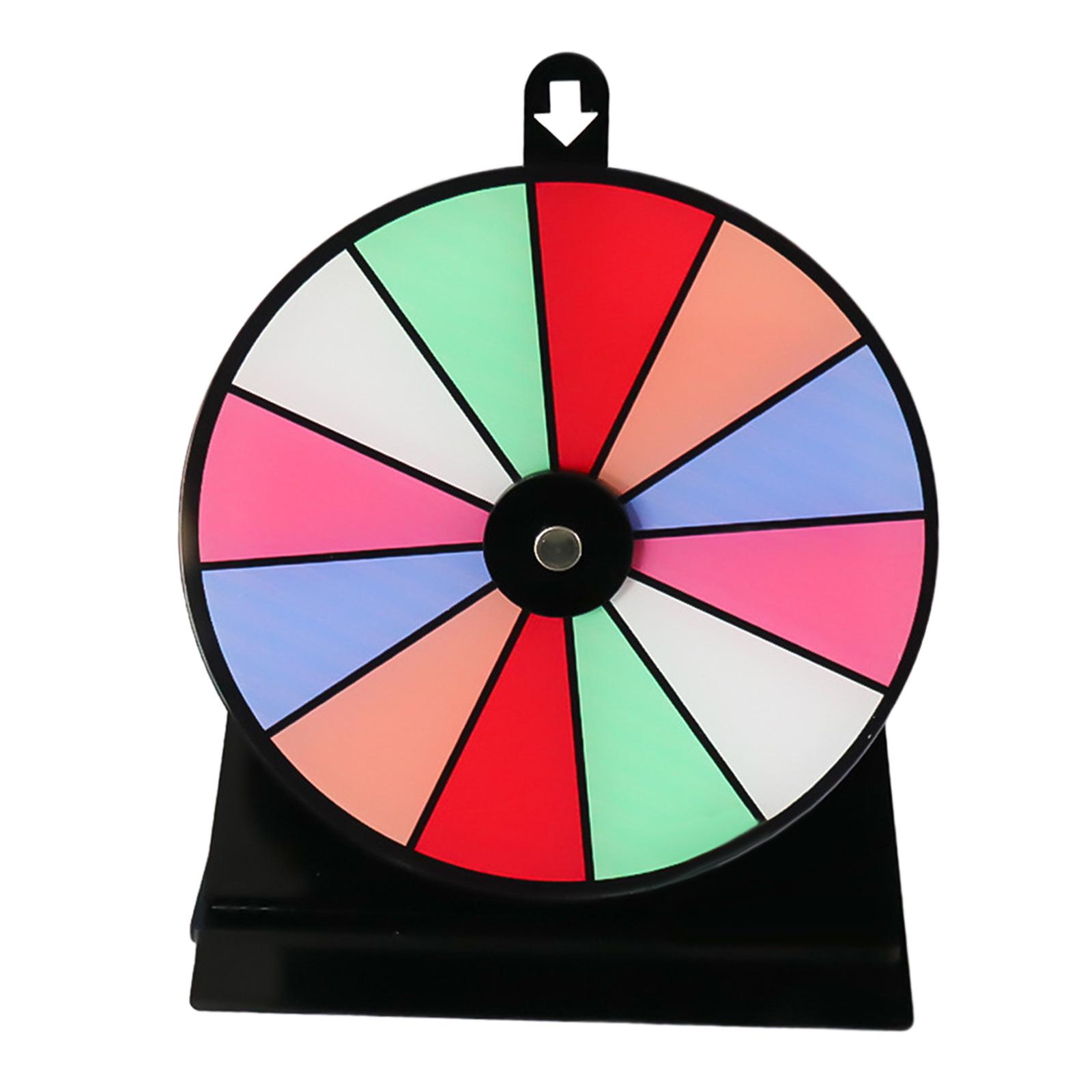 Party Event Supply Store - Farbiges rotierendes Rad, Partyzubehör, Roulette-Rad für