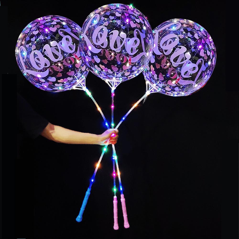 Led Balloon Light - 5/10/20/30 Stück 20 Zoll LED-Buchstabenballon Leuchtender