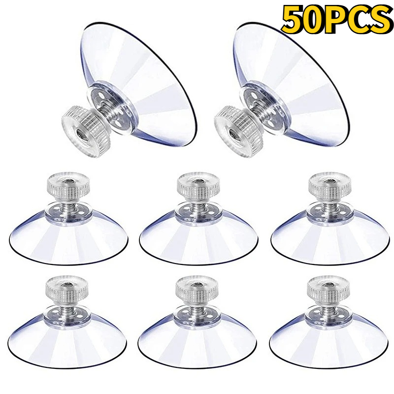 Plastic Cup 50Pcs - 5/50 Stück 25/32/41mm Runde Starke Transparente