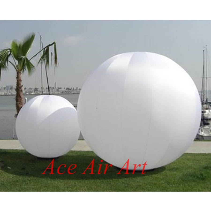 Aufblasbarer Weißer Runder Bal – Party Event Supplier Bewertung und Preis