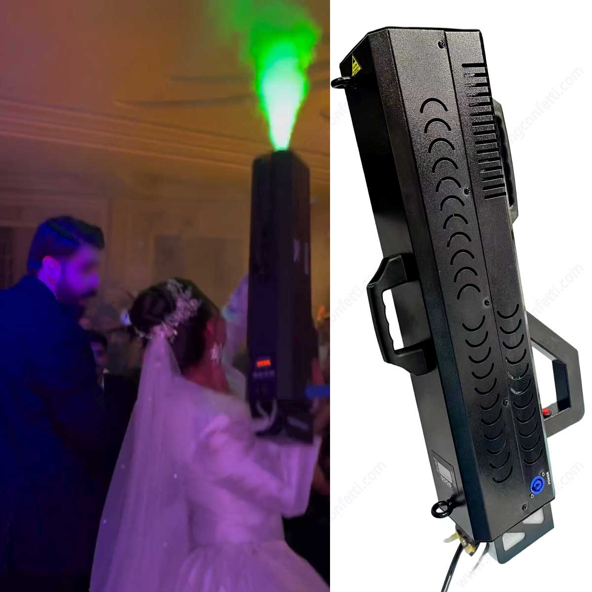 Nebelpistole Maschine Spray Tr – Confetti Cannon Tube Bewertung und Preis