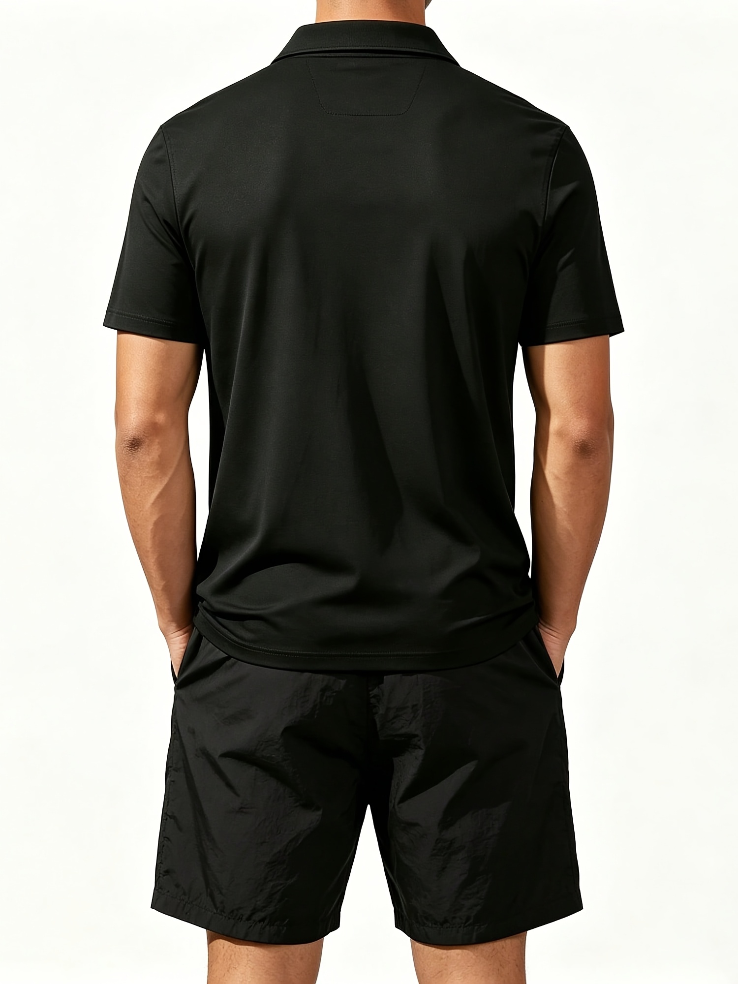 Herren-Poloshirt und Strandsho – Event & Party Supply Photos Bewertung und Preis