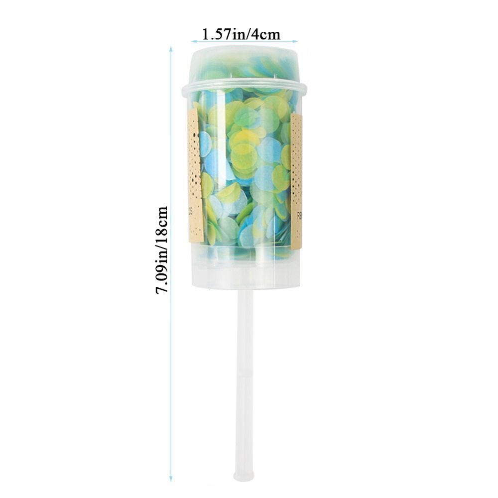 Bunte 1-teilige Konfetti-Deko  – Confetti Cannon Tube Bewertung und Preis