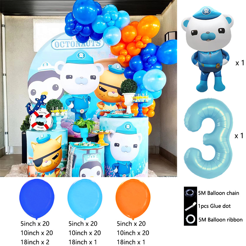 Oktonauten Ballongirlanden-Set – Balloon Arch Kit Bewertung und Preis