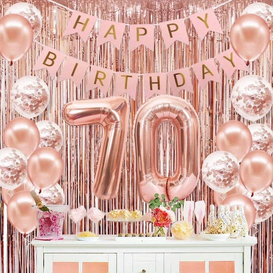 58-teiliges Set 40-Zoll-Zahlen – Party Banner Gold Bewertung und Preis
