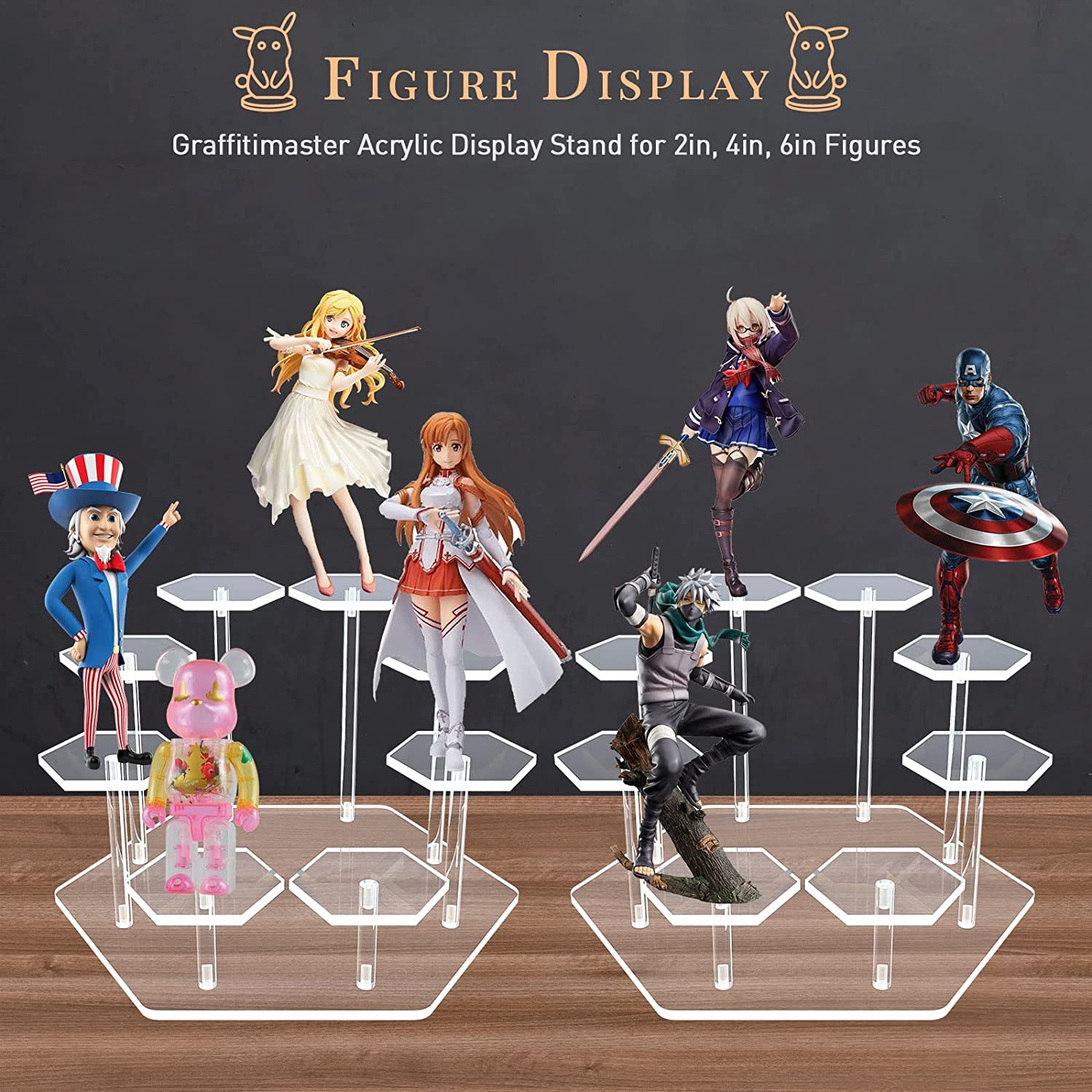 8/9 Tier Acryl Display Stand f – Cupcake Stand Tier Bewertung und Preis