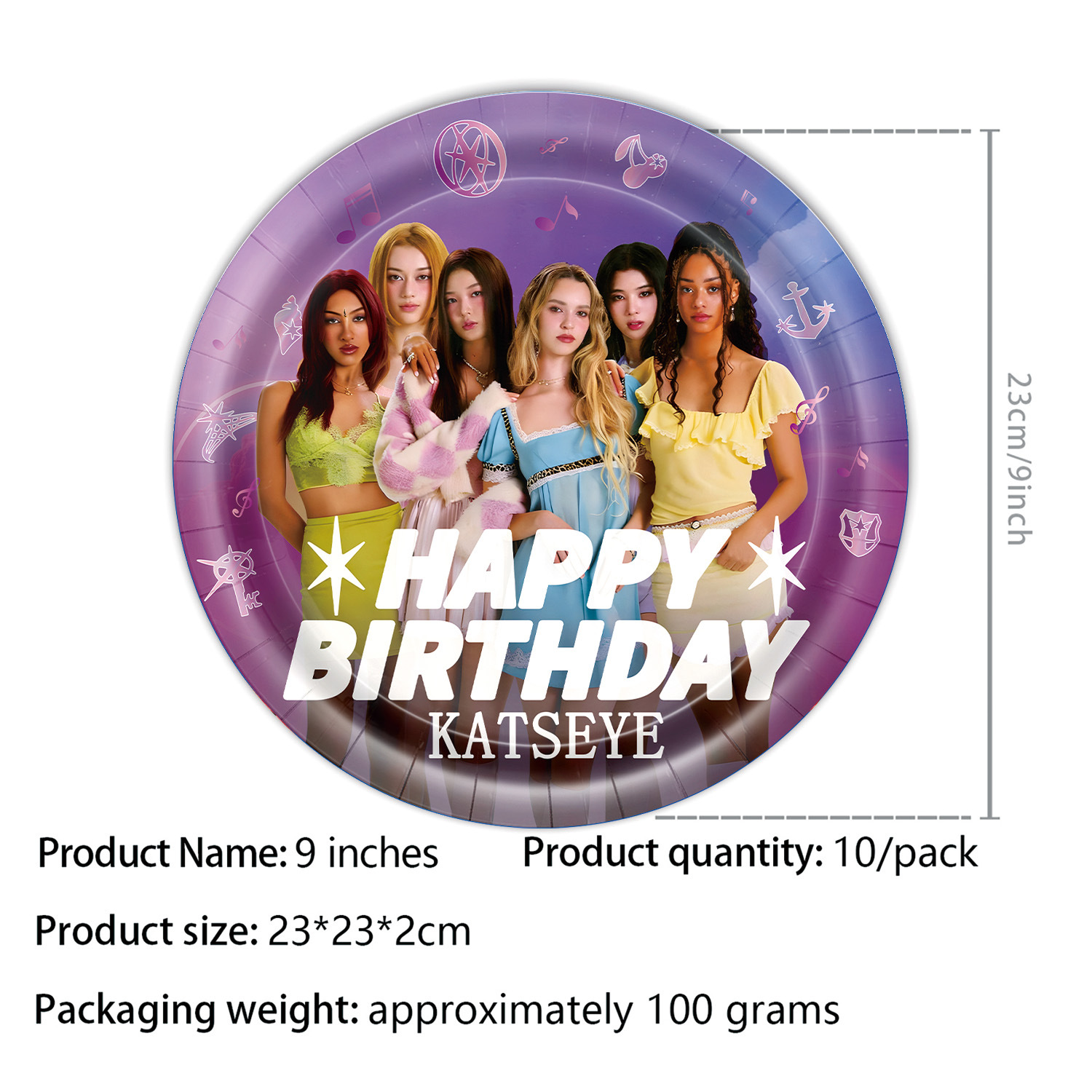 K&Katseye Idol Geburtstagspart – Led Balloon Light Bewertung und Preis