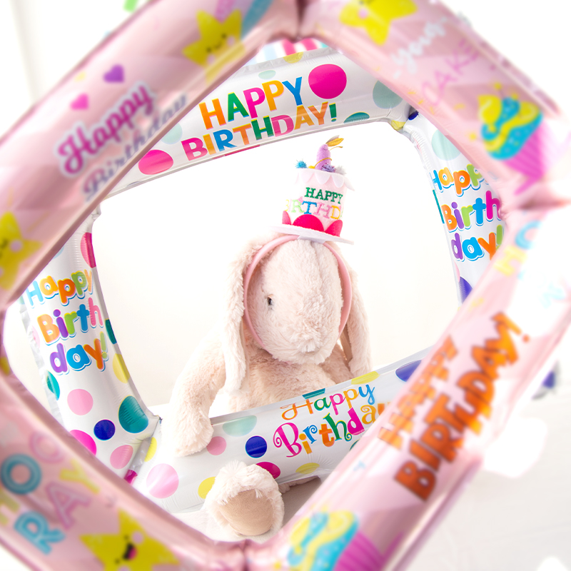 Fotorahmen-Ballons für Kinder, – Photo Booth Frame Bewertung und Preis