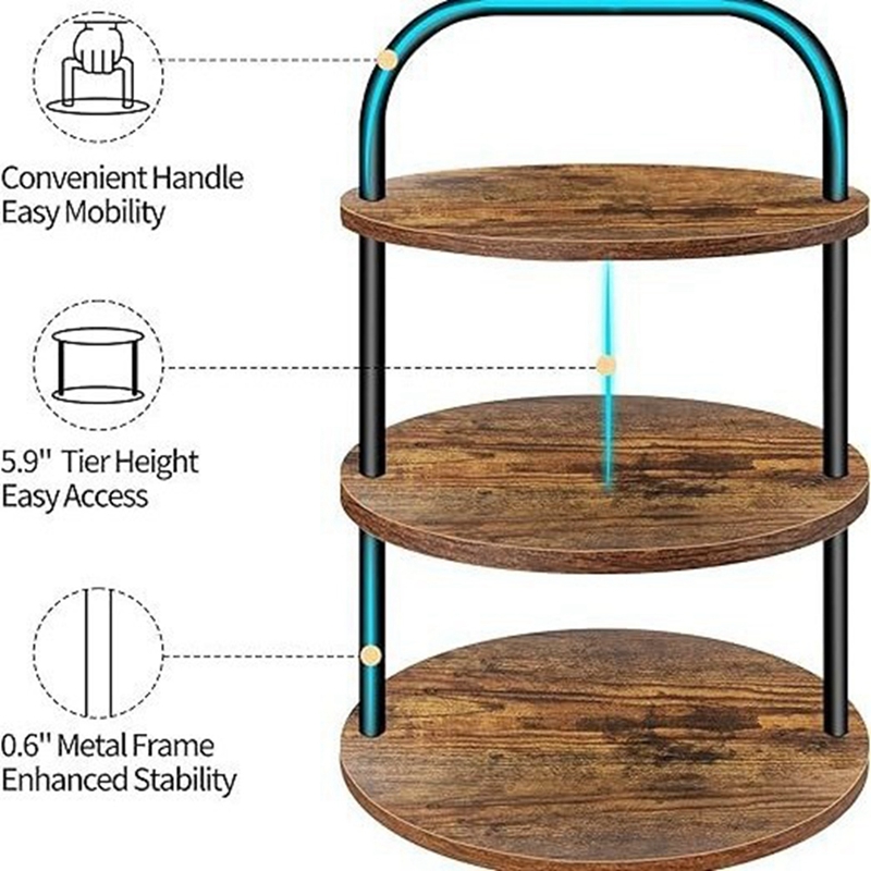 ABLN-Holz-Cupcake-Ständer Dess – Cupcake Stand Tier Bewertung und Preis