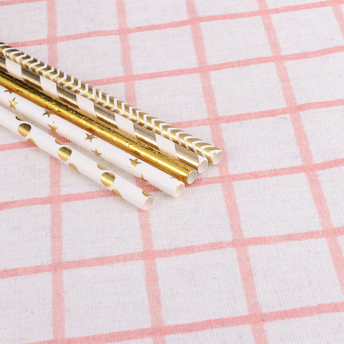 50 Stück Herzförmige Papierstr – Paper Straw Color Bewertung und Preis