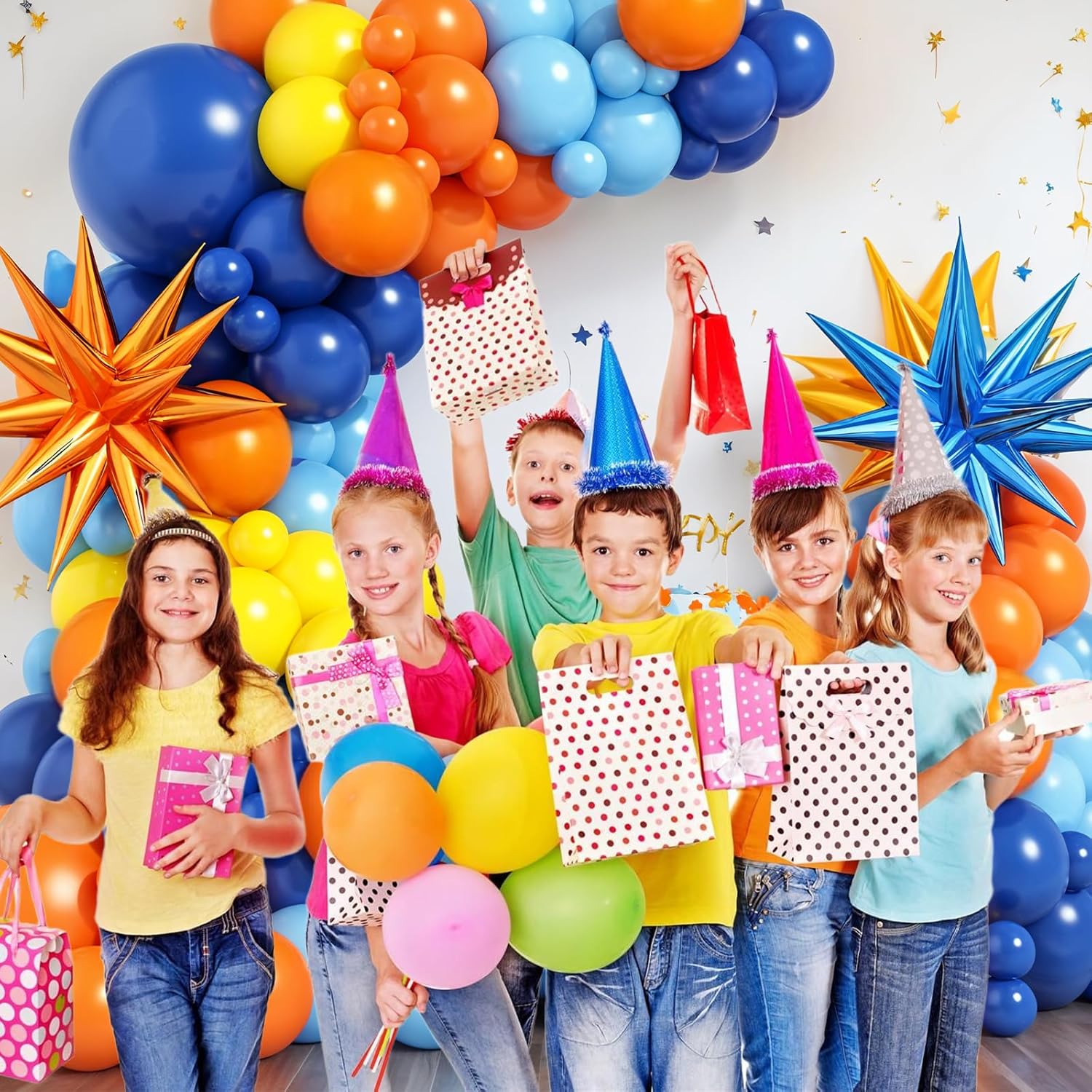Fantasy-Ballonbogen-Set, orang – Balloon Arch Kit Bewertung und Preis