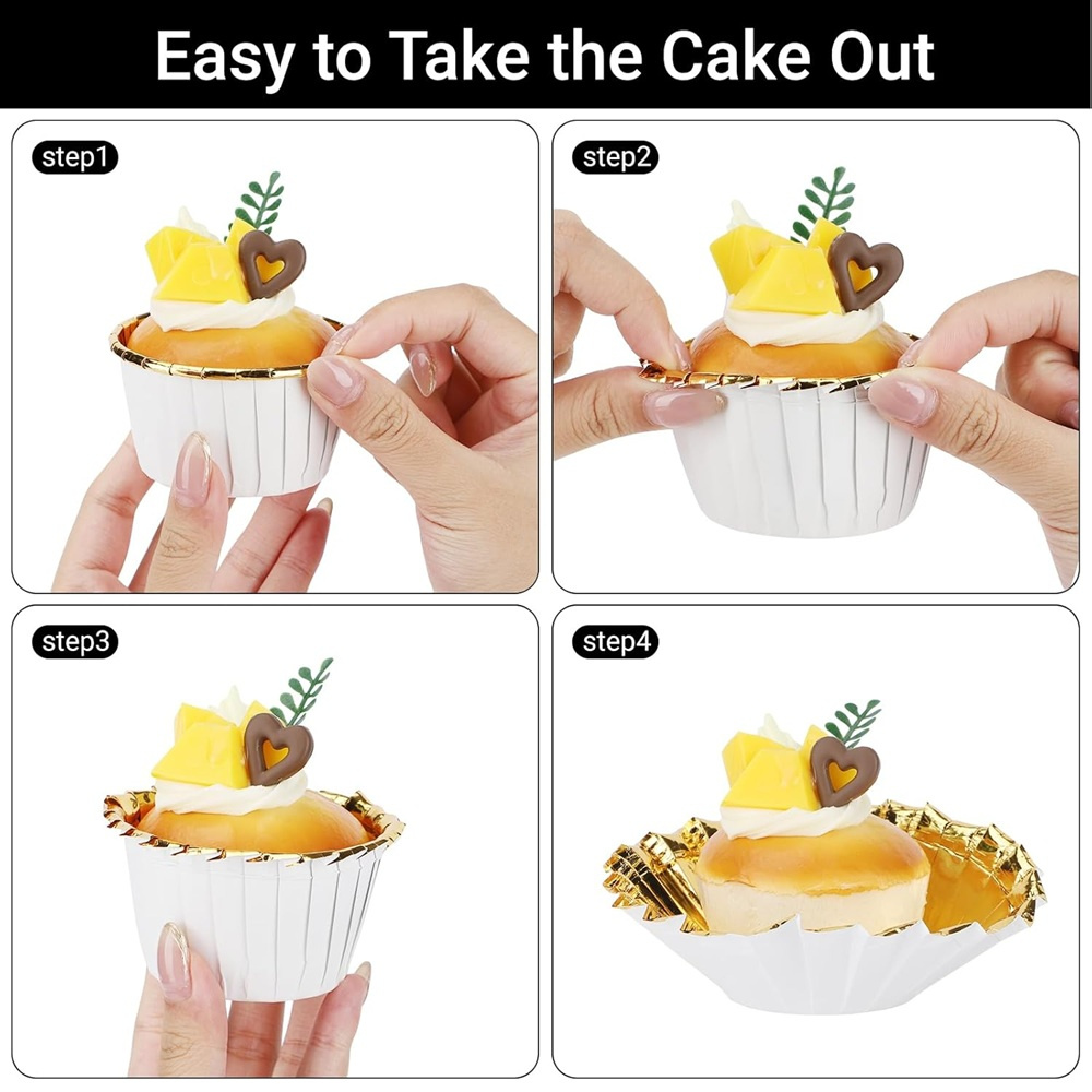 50 Stück Muffins Tasse Papier  – Plastic Cup 50Pcs Bewertung und Preis