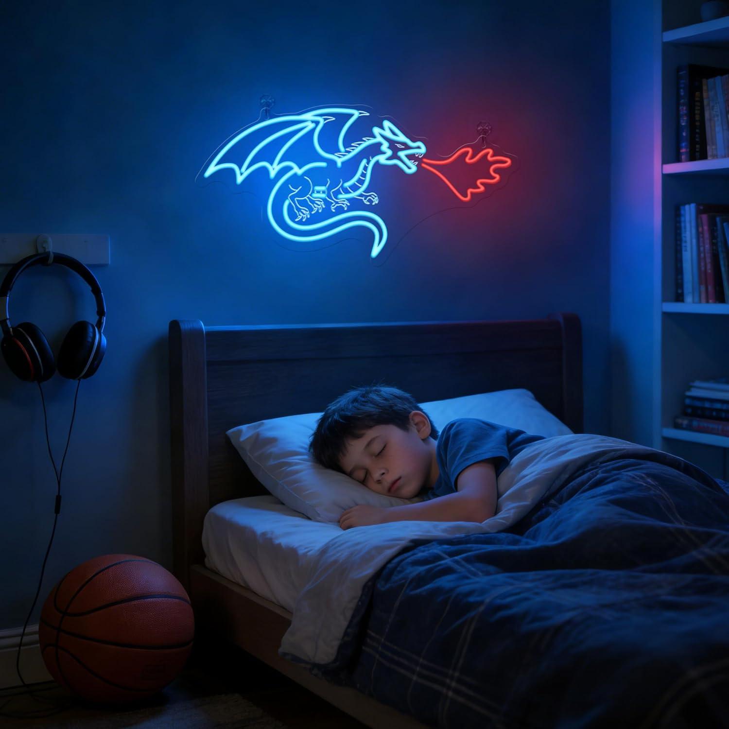 Drachen-Neonschild LED Dimmbar – Neon Sign Party Bewertung und Preis