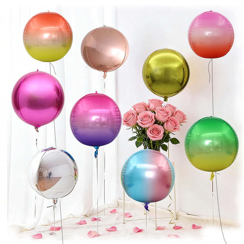 5 Stück 10 18 22 Zoll 4D Runde – Party Event Supply Store Bewertung und Preis