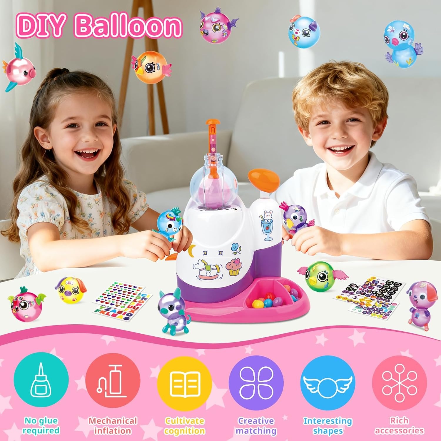 DIY Ballon-Tier-Set mit Pumpe  – Balloon Pump Hand Bewertung und Preis