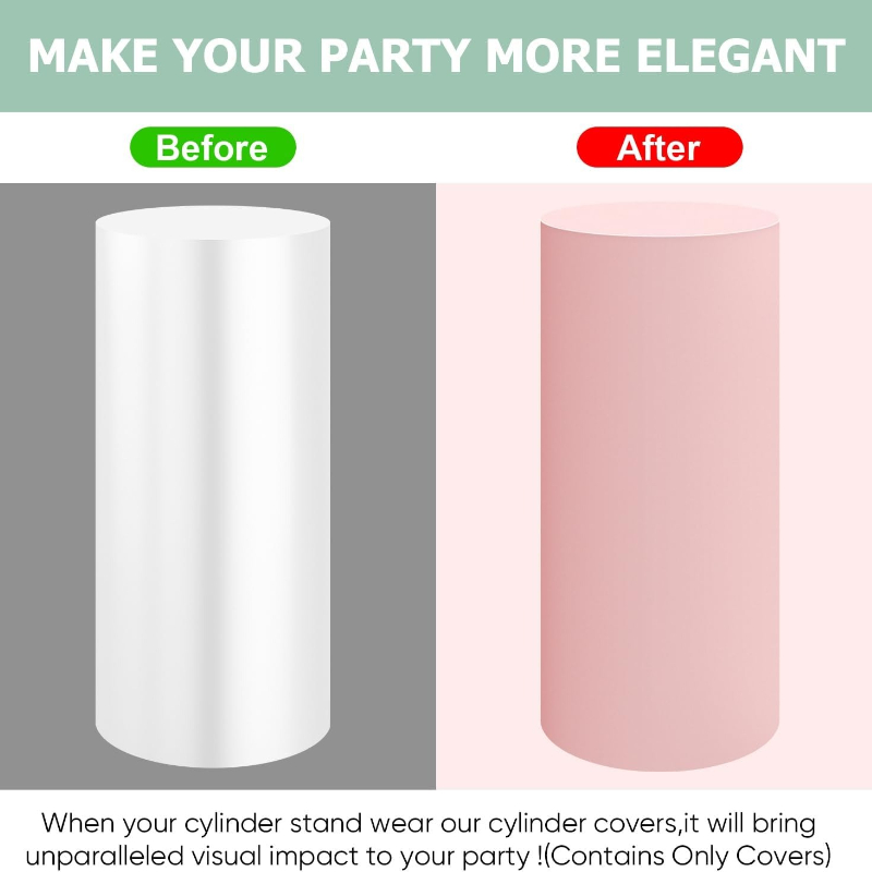 Weiß Hochzeit Party Zylinder S – Dessert Table Backdrop Bewertung und Preis