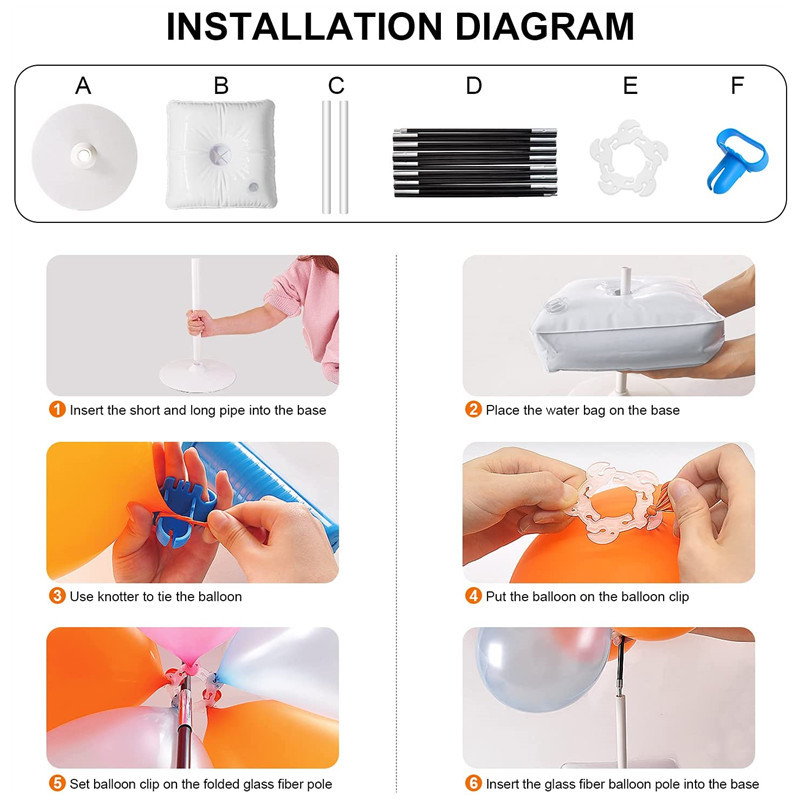Ballon Ständer Halter Ballon B – Balloon Arch Kit Bewertung und Preis