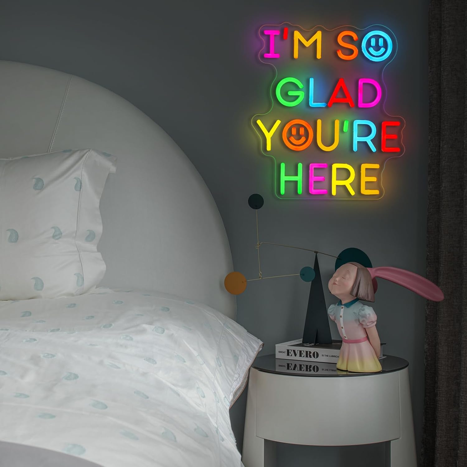    Ich Bin So Glücklich, Dass – Neon Sign Party Bewertung und Preis