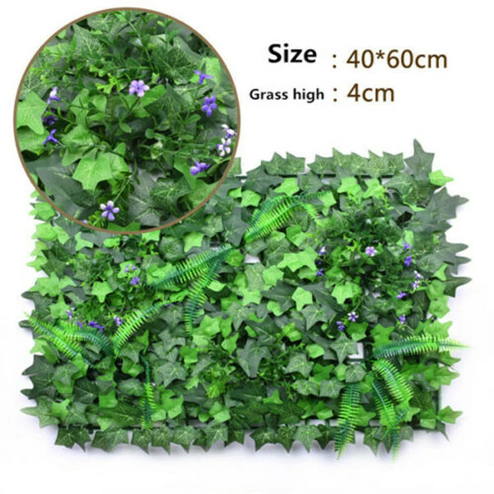 40*60cm Künstliche Rasen Pflan – Flower Wall Panel Bewertung und Preis