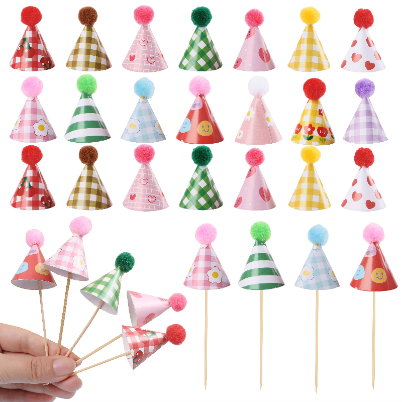 15/30 Stück Mini-Partyhüte, Ku – Party Hat Cone Bewertung und Preis