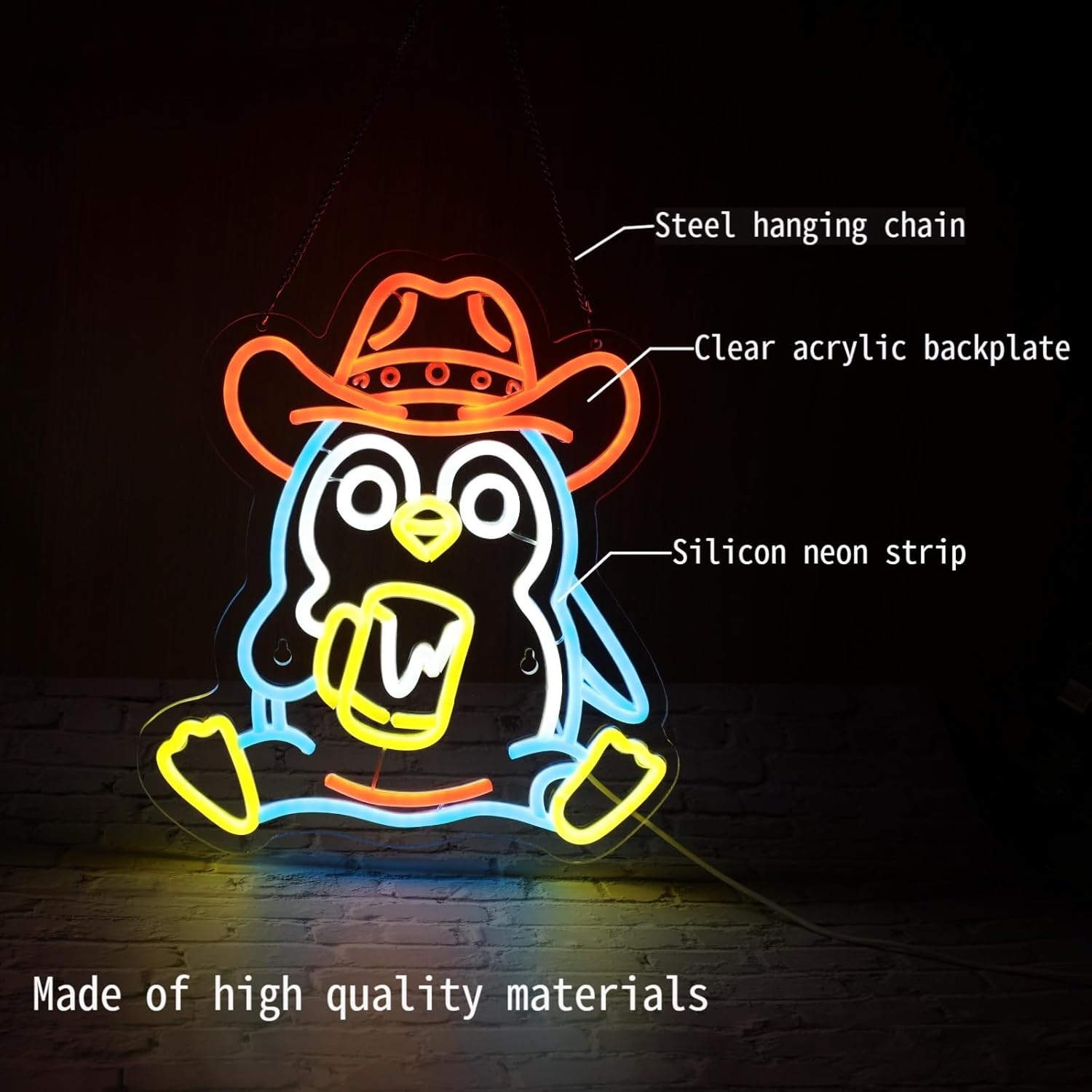 Pinguin Neon-Schild USB-Betrie – Neon Sign Party Bewertung und Preis