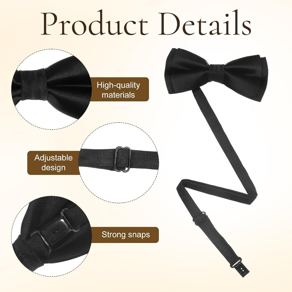 Herrenfliege, 2er-Pack Einfarb – Event & Party Supply Photos Bewertung und Preis