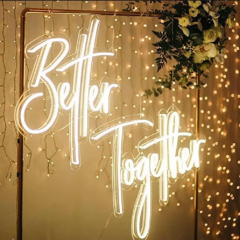 Better Together Neonschild, US – Neon Sign Party Bewertung und Preis