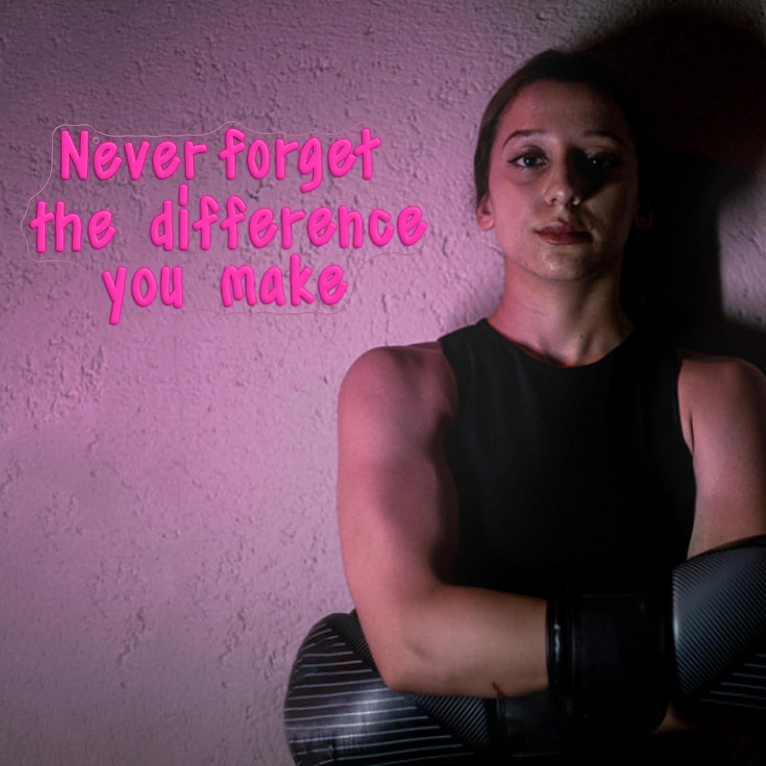 Neonschild „Never Forget The D – Neon Sign Party Bewertung und Preis