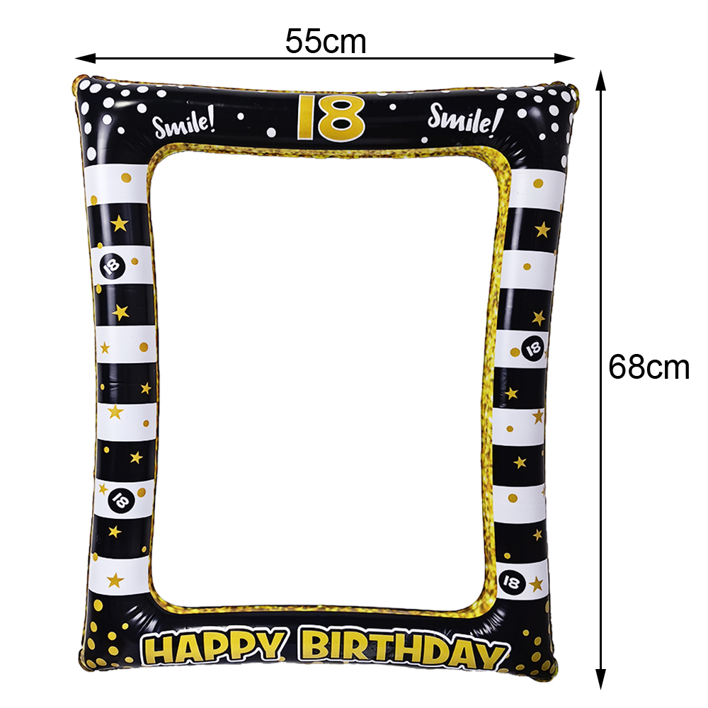 18. 30. 40. 50. 60. Geburtstag – Photo Booth Frame Bewertung und Preis