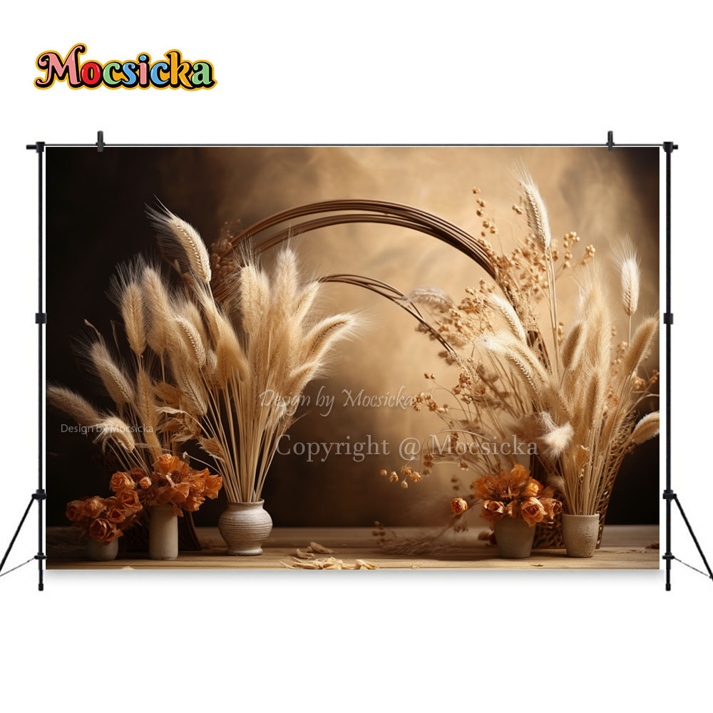 Mocsicka Boho Retro Brauner Fo – Dessert Table Backdrop Bewertung und Preis