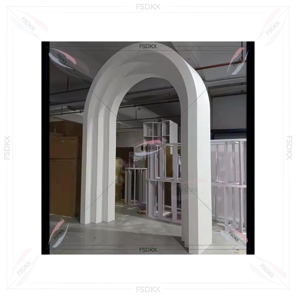 Luxuriöser Weißer PVC-Acryl-Wa – Party Event Supplier Bewertung und Preis
