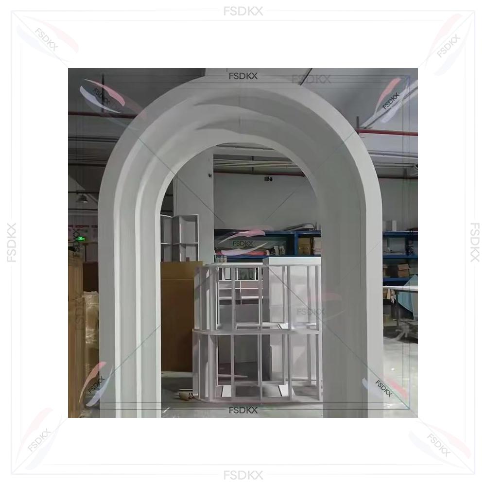 Luxuriöser Weißer PVC-Acryl-Wa – Party Event Supplier Bewertung und Preis