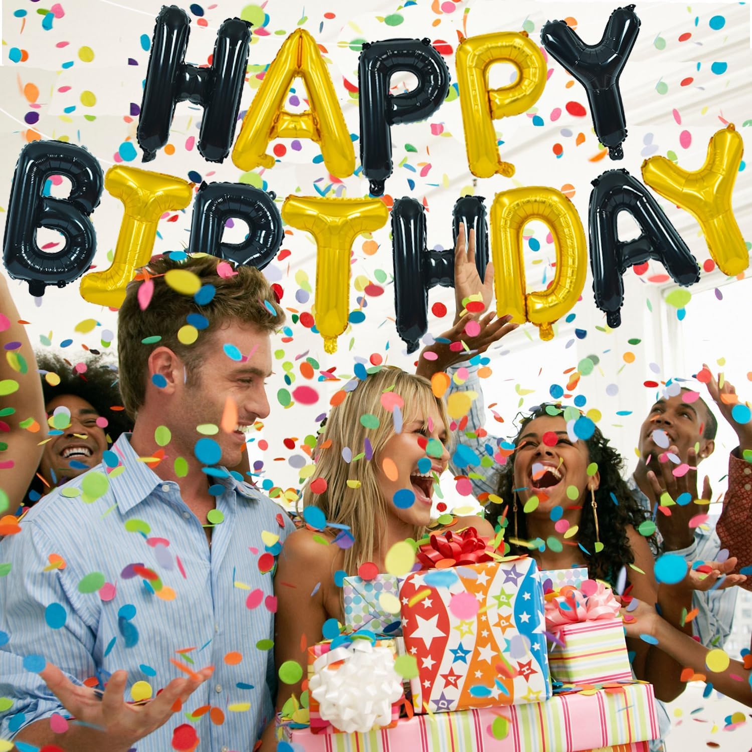 Schwarz Gold Alles Gute zum Ge – Party Banner Gold Bewertung und Preis