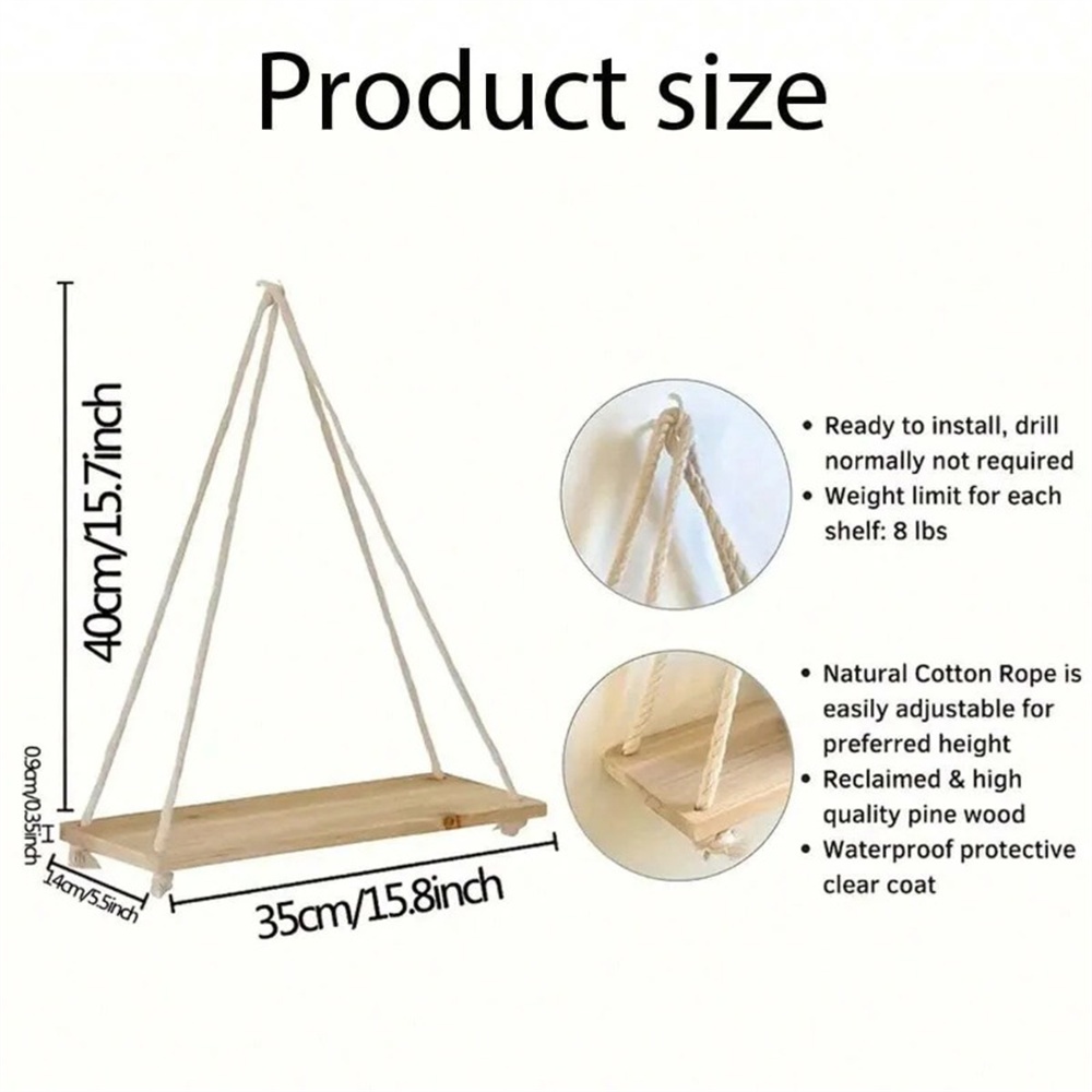 1 Stück Holz-Hängeregal Schauk – Flower Wall Panel Bewertung und Preis