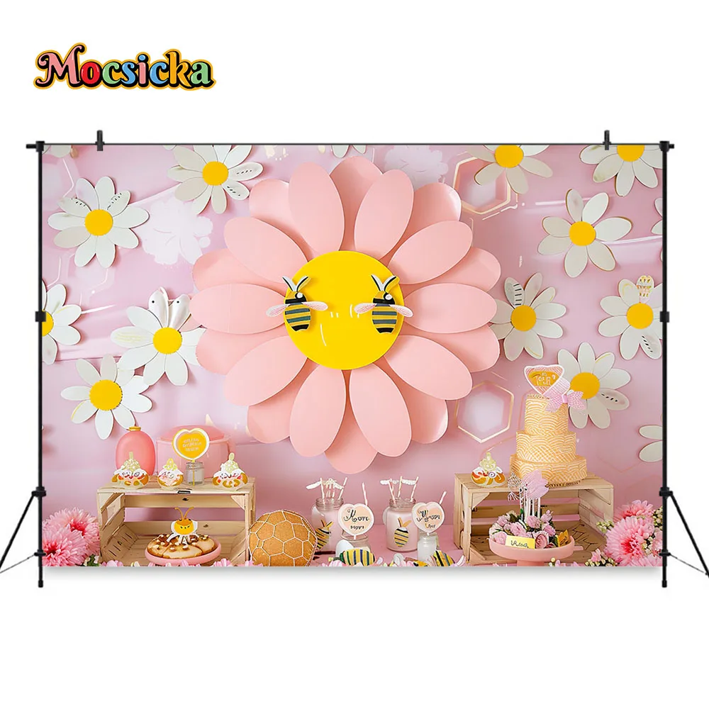 Mocsicka Sweet Daisy Girl Gebu – Dessert Table Backdrop Bewertung und Preis