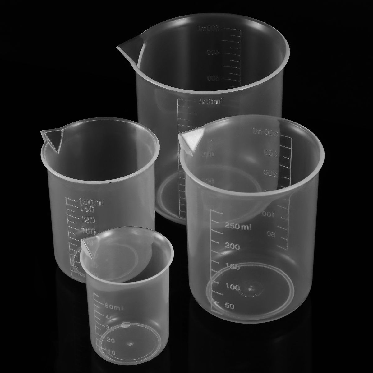 4 stücke 50 ml 150 ml 250 ml 5 – Plastic Cup 50Pcs Bewertung und Preis