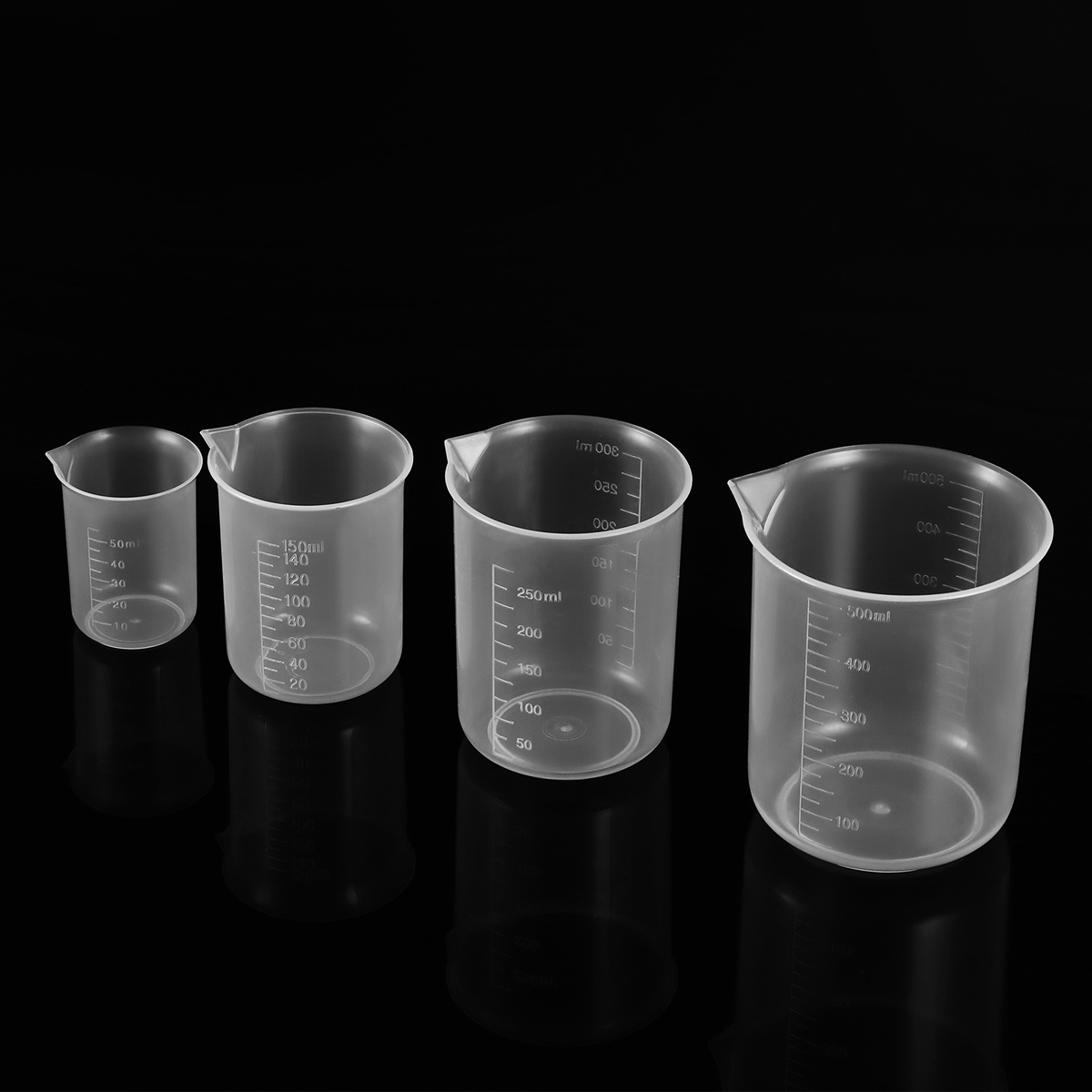 4 stücke 50 ml 150 ml 250 ml 5 – Plastic Cup 50Pcs Bewertung und Preis