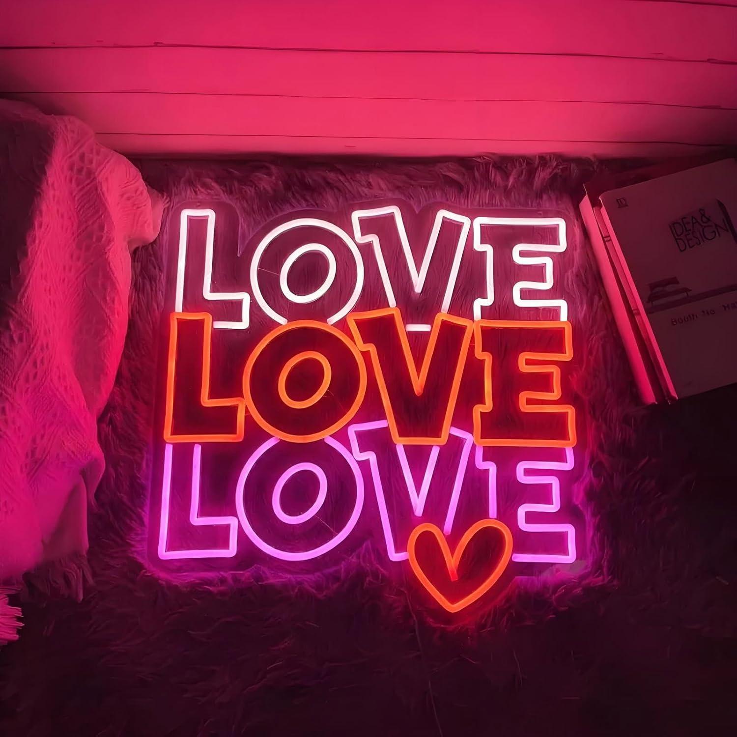 Liebes-Neonschild, USB-dimmbar – Neon Sign Party Bewertung und Preis
