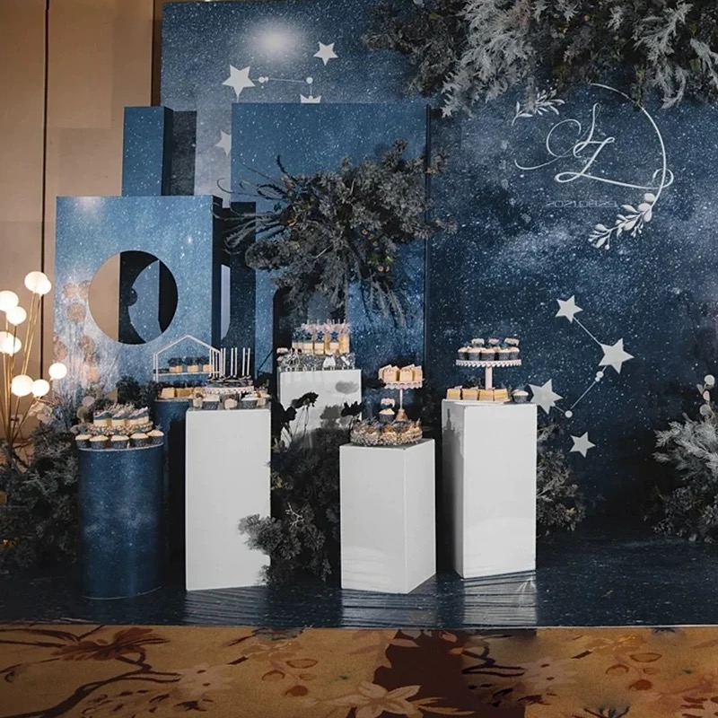 Weiße Säulen-Blumenvasen, 10 S – Dessert Table Backdrop Bewertung und Preis