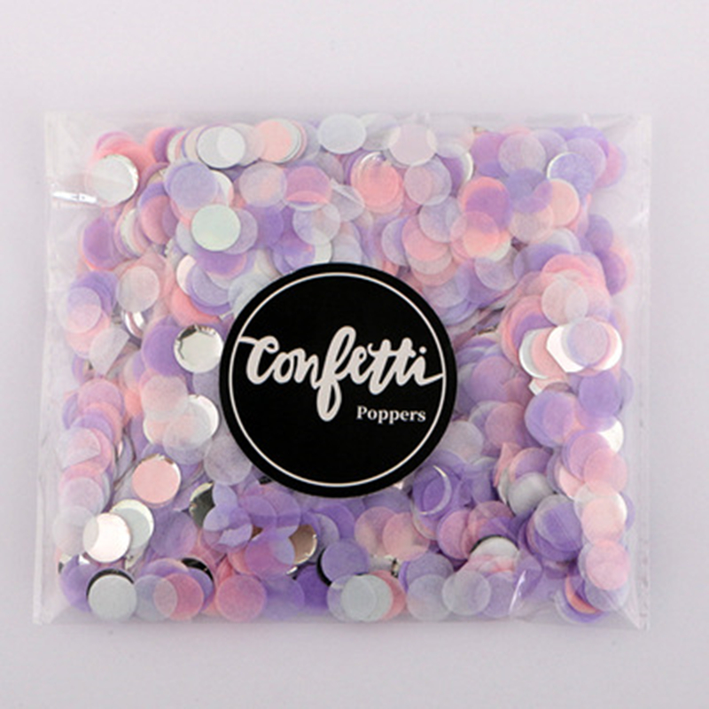 1000 teile/beutel 1 cm Papier  – Confetti Cannon Tube Bewertung und Preis