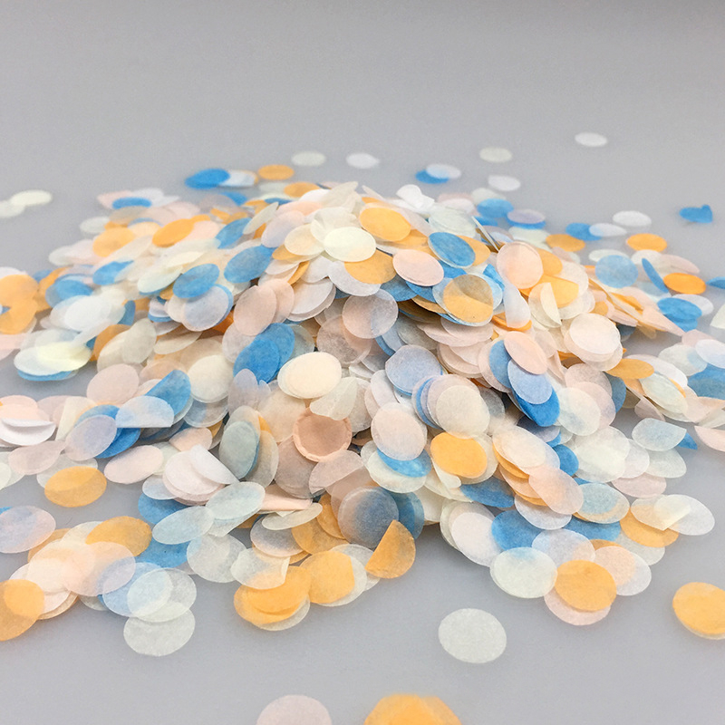 1000 teile/beutel 1 cm Papier  – Confetti Cannon Tube Bewertung und Preis