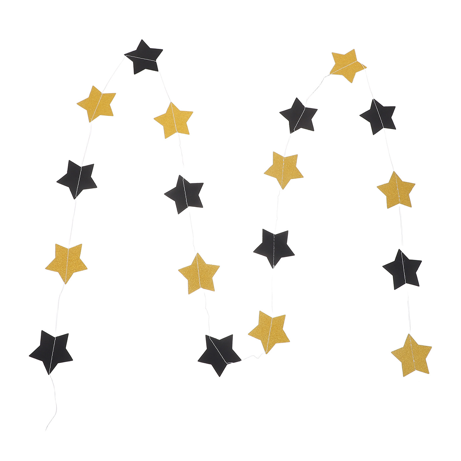 2 Stück Goldene Sternengirland – Party Banner Gold Bewertung und Preis