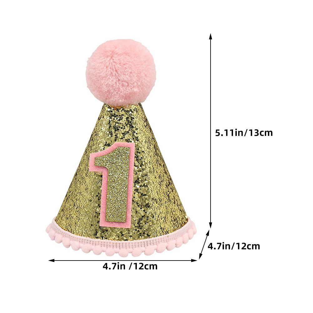 Rosa Geburtstagshut für den 1. – Party Hat Cone Bewertung und Preis