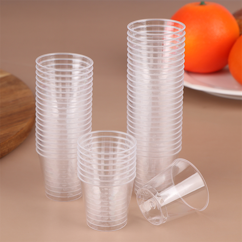 50Pcs 30ML Einweg Mini Klar Ku – Plastic Cup 50Pcs Bewertung und Preis